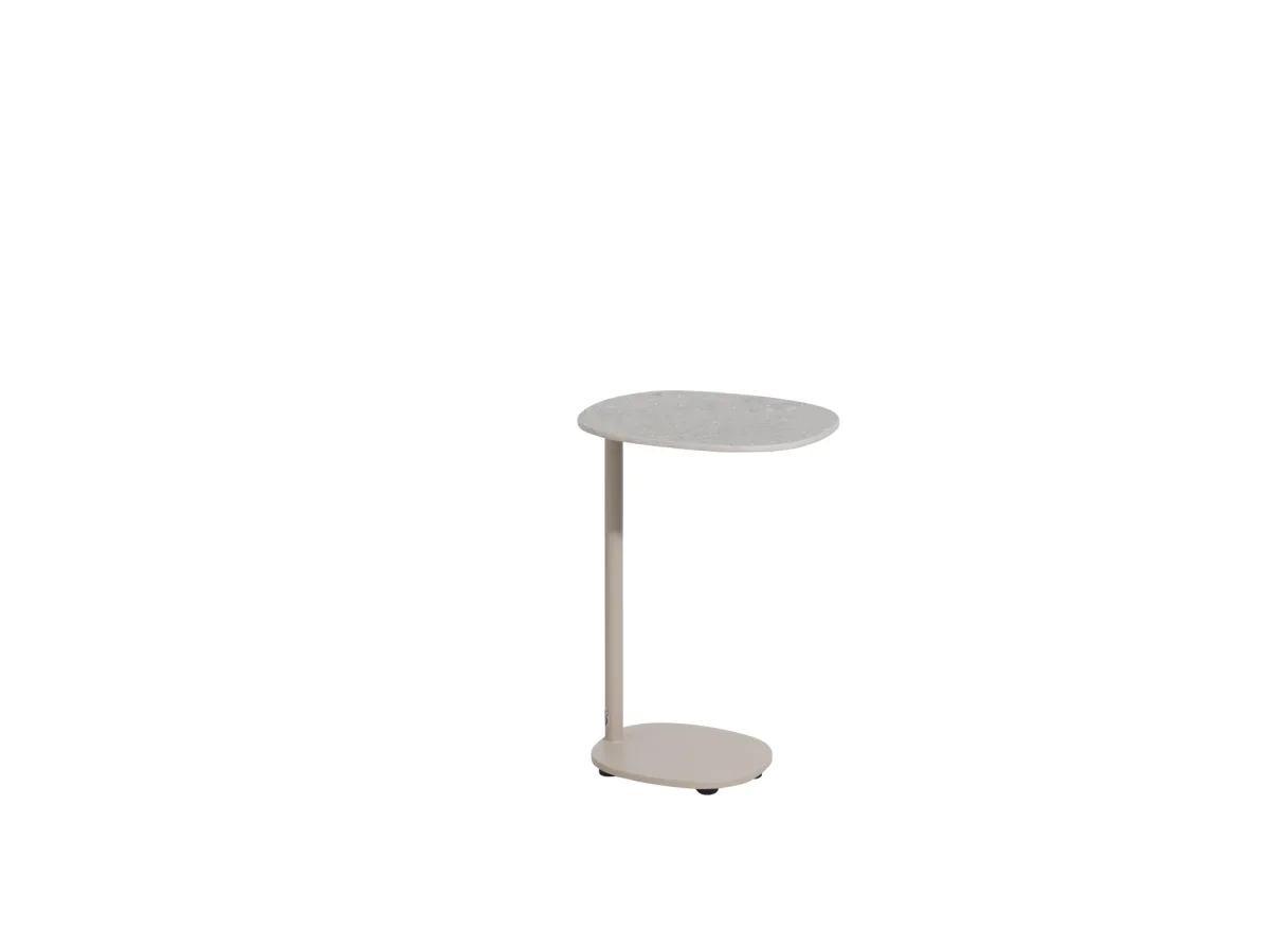 4 Seasons Outdoor Sofie Beistelltisch latte mit Keramikplatte 30 x 35 cm – Bild 3