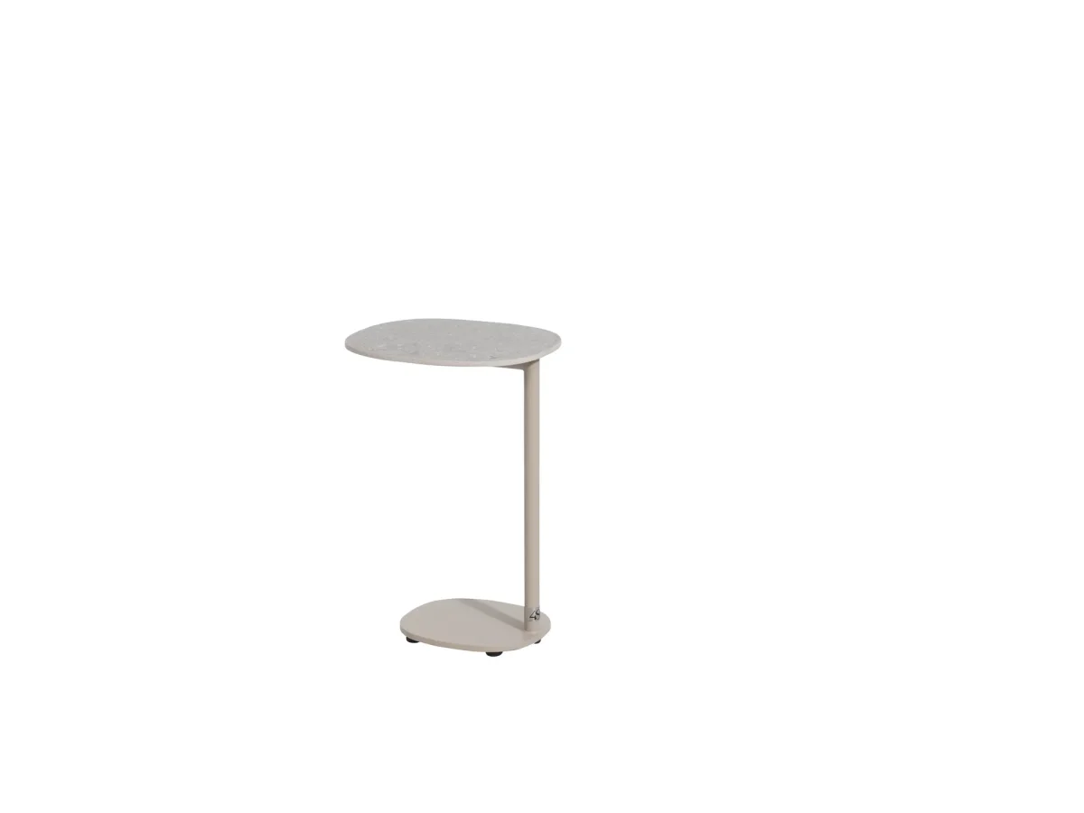 4 Seasons Outdoor Sofie Beistelltisch latte mit Keramikplatte 30 x 35 cm – Bild 4