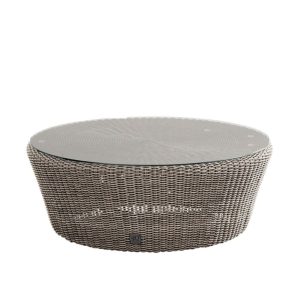 4 Seasons Outdoor Valentine Loungetisch Ø 110 cm pure SALE