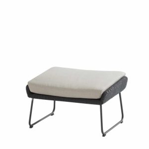 4 Seasons Outdoor Avila hocker polyloom anthrazit