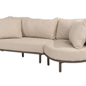 4 Seasons Outdoor Ezra Chaiselongue terre mit Liebesinsel