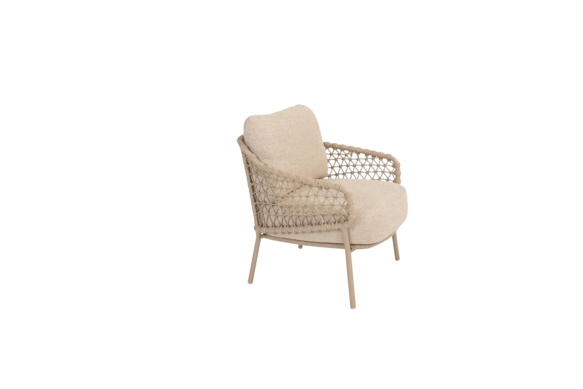 4 Seasons Outdoor Sardinia Bistro Set latte mit Volta Tisch – Bild 6