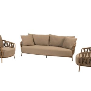 4 Seasons Outdoor Biarritz Loungeset Amber
