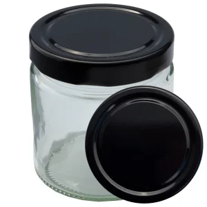 Deep-Twist-Off Honigglas mit Metalldeckel