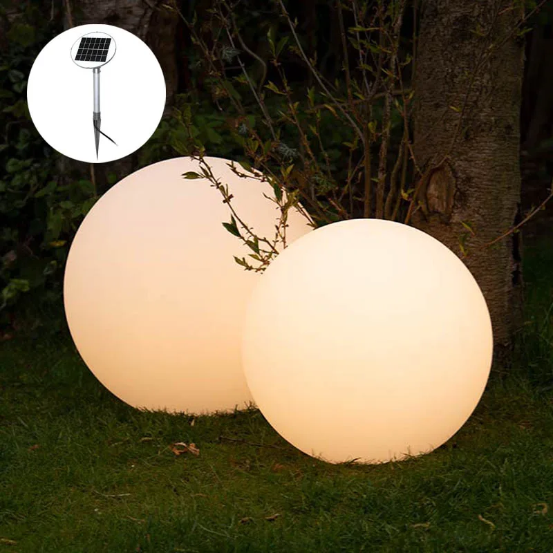 8 seasons design Shining Globe Ø 50 cm Solar Kugelleuchte – Bild 2