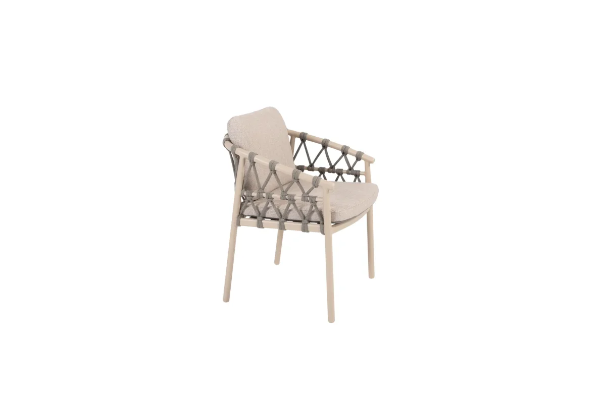 Taste by 4 Seasons Piacenza Gartenset Latte mit Prado-Tisch mit Keramikplatte Ø 160 cm SALE – Bild 7