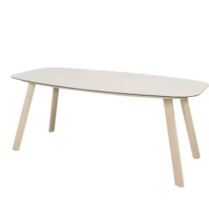 Taste by 4 Seasons Manolo Gartentisch Latte mit bedruckter Keramikplatte 180 x 95 cm