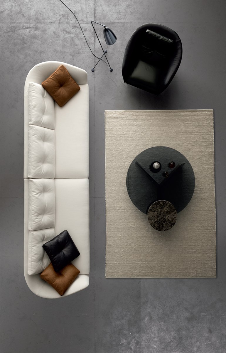 Ethos Sofa Kombination aus Modulelementen von Valentini, Italien – Bild 6