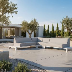Flow. Sublime Loungeset lead chiné XL SALE