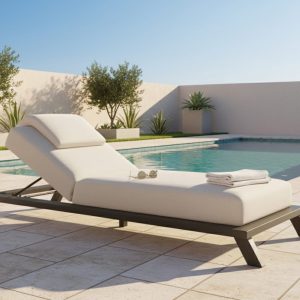 Flow. Crystal Daybed Graumel chalk