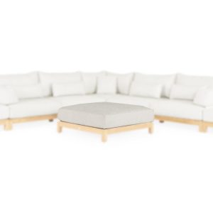 Suns Tischkissen soft grey für Portofino Loungetisch 107 x 107 cm