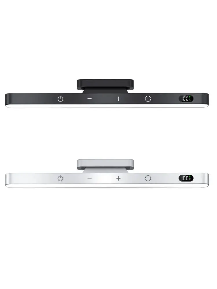 Magnetische Akku-Leselampe für Nachttisch und Leseecke – Touch-Dimmer, 2500 mAh, kabellos, Schwarz, Weiß oder Gold – Bild 3