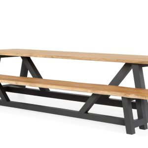 Suns Vasto life edge Esstisch-Set 280 cm SUPERSALE