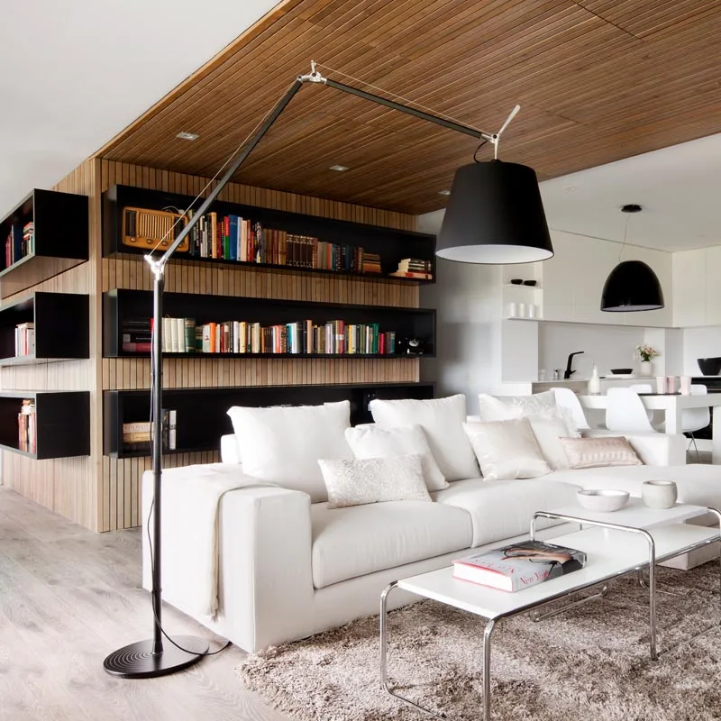 Artemide Tolomeo Mega LED Floor Stehleuchte Schwarz – Bild 2