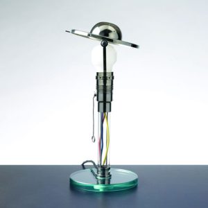 Bauhaus Tischleuchte 2b, Designlampe Wagenfeld & Jucker 1924