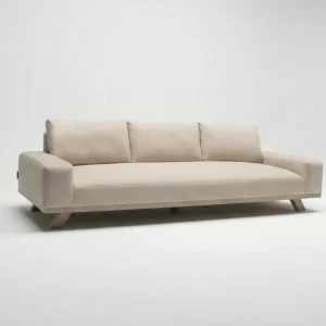 Flow. Easey 3-Sitzer-Lounge-Sofa Tuscan Sand/Beige