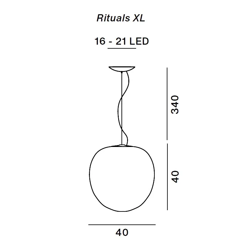 Foscarini Rituals XL LED-Pendelleuchte – Bild 5