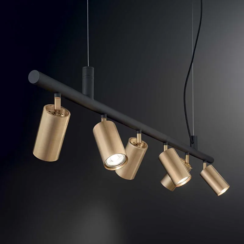 Ideal Lux Dynamite Deckenstrahler Pendelleuchte 6-flammig – Bild 7