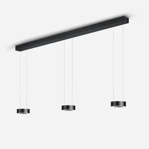Knapstein ZERA-3-Max LED-Pendelleuchte dreiflammig