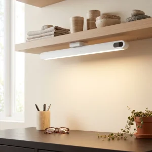 Magnetische Akku-Leselampe für Nachttisch und Leseecke – Touch-Dimmer, 2500 mAh, kabellos, Schwarz, Weiß oder Gold