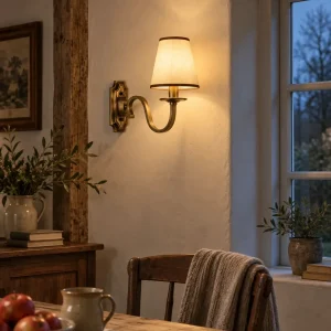Klassischer LED-Kronleuchter im europäisch-rustikalen Stil für Wohnzimmer und Esszimmer – 1-, 5- oder 10-flammig, E14, 230 V
