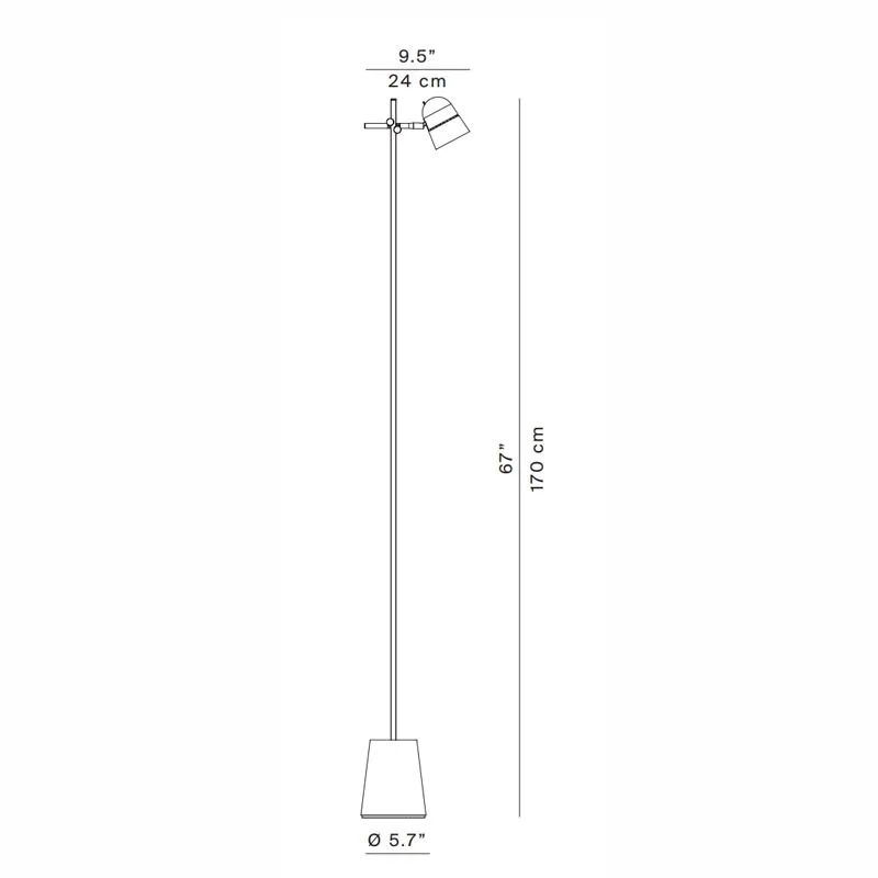 Luceplan Counterbalance LED Stehleuchte – Bild 6