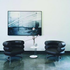 Occasional Tabel, rund, Bauhaus-Möbelklassiker Eileen Gray 20er