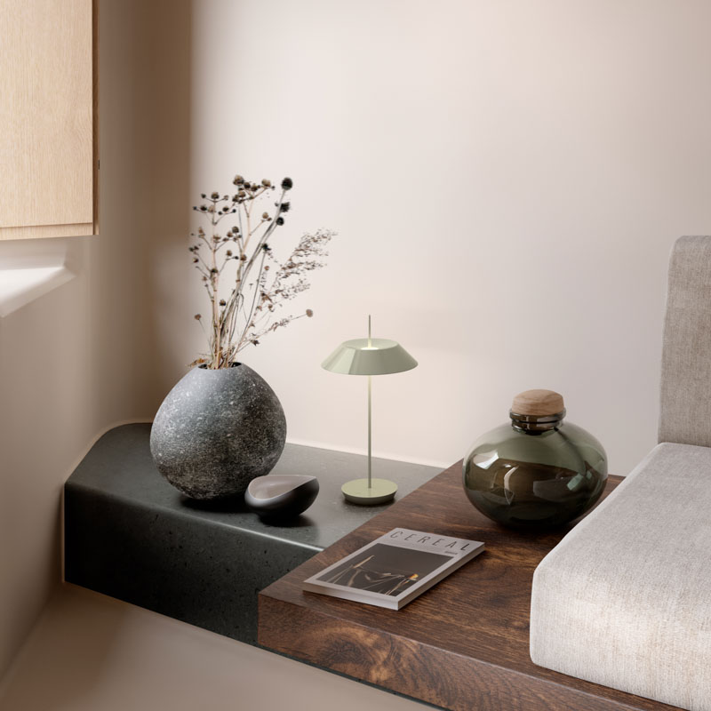 Vibia Mayfair Mini 5495 Akku-Tischleuchte – Bild 2