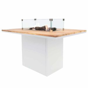Cosiloft 120 Esstisch Weiss teak